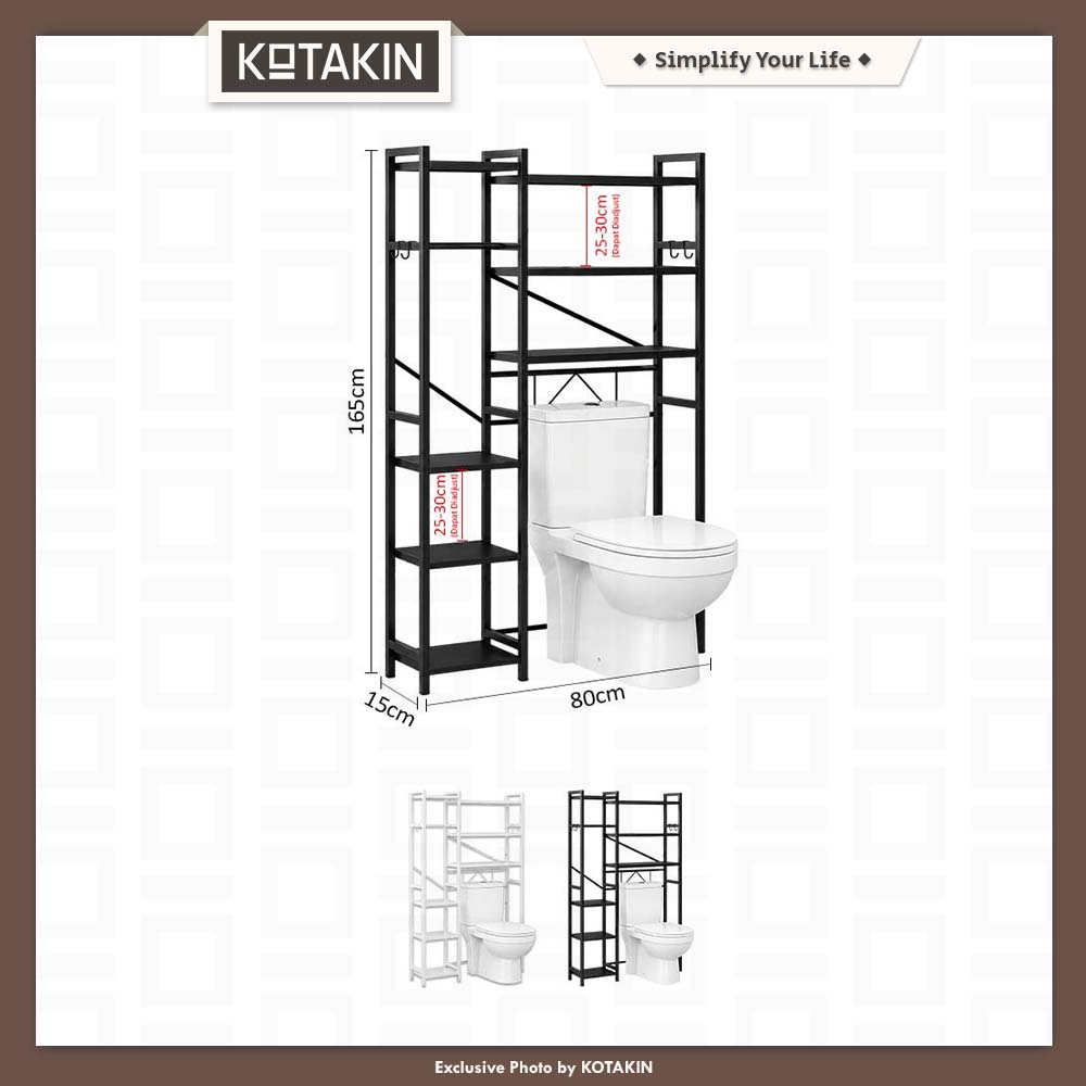 Rak Toilet WC Stainless Steel